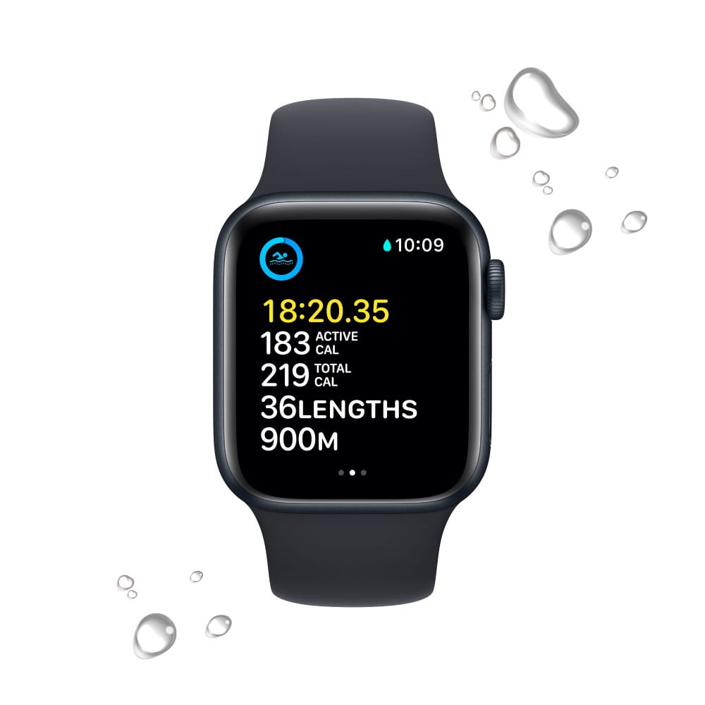 Buy Apple Watch SE 2nd Generation GPS 44mm Midnight Aluminium Case 