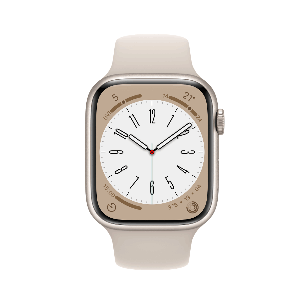Buy Apple Watch Series 8 45mm GPS Starlight Aluminum Case with 